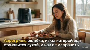 Ошибки при использовании аэрогриля, как избежать сухости блюд