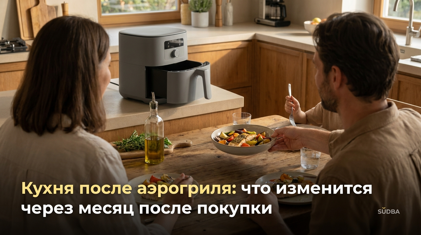 Кухня после аэрогриля