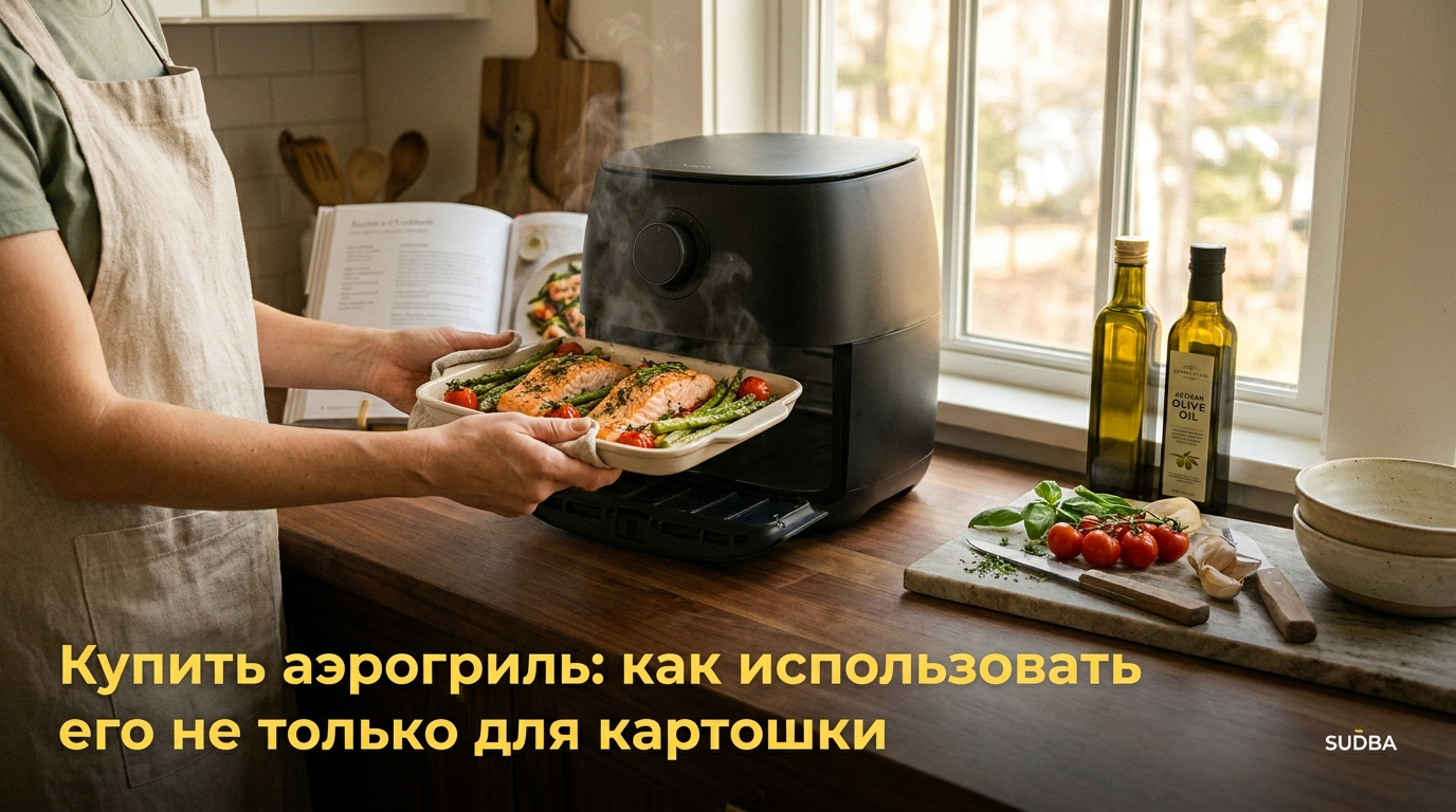 Аэрогриль для приготовления различных блюд