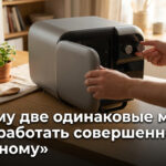 две одинаковые модели работающие по-разному