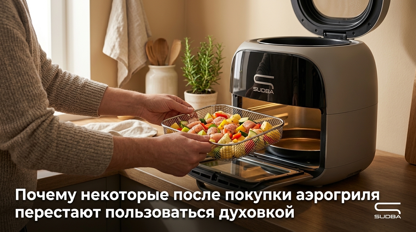 Аэрогриль на кухне как удобная замена духовке