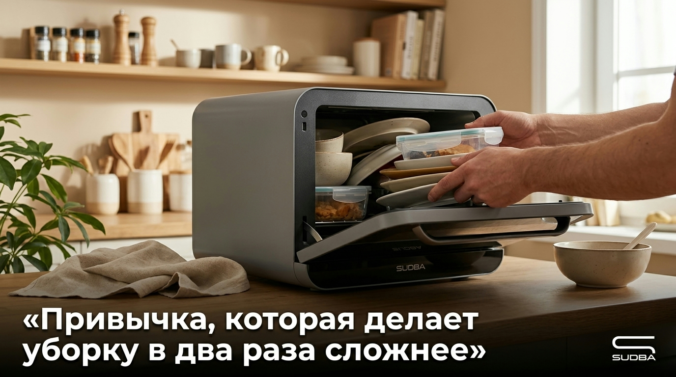 Привычка, которая усложняет уборку дома