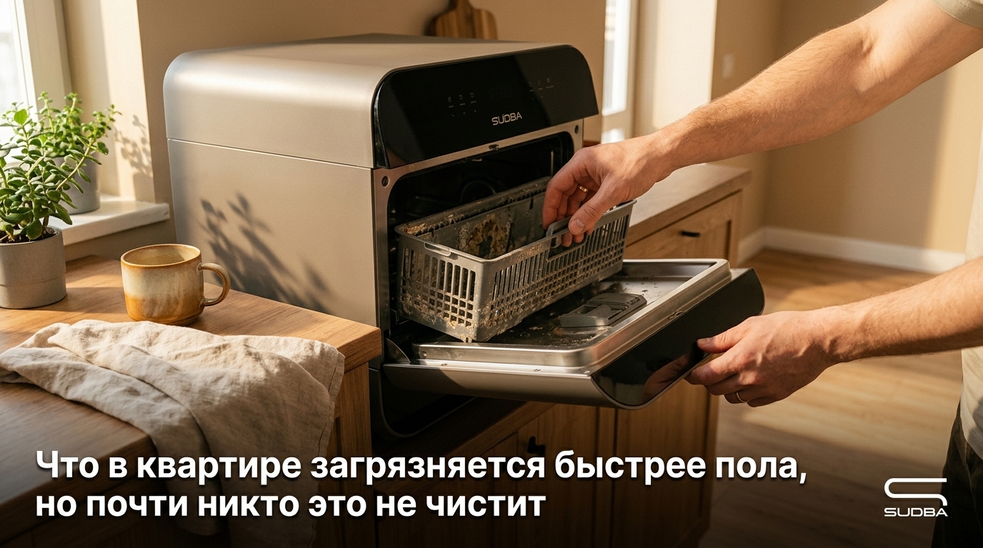 Предмет в квартире, который загрязняется быстрее пола и редко очищается