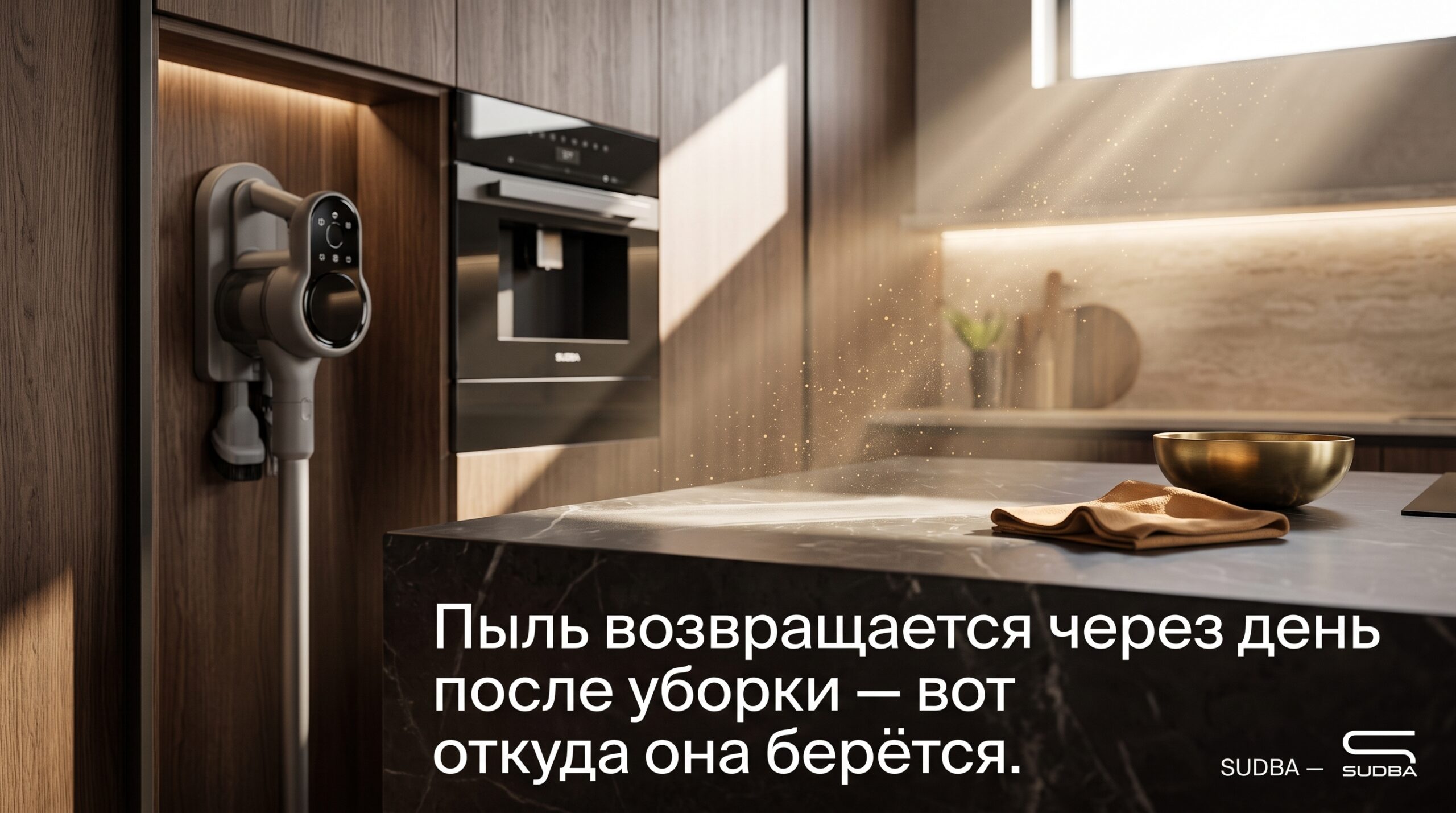 Пыль на поверхности через день после уборки в доме