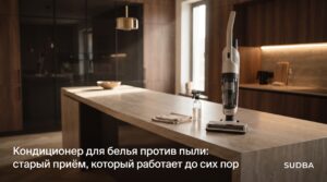 Кондиционер для белья против пыли как старый эффективный способ уборки