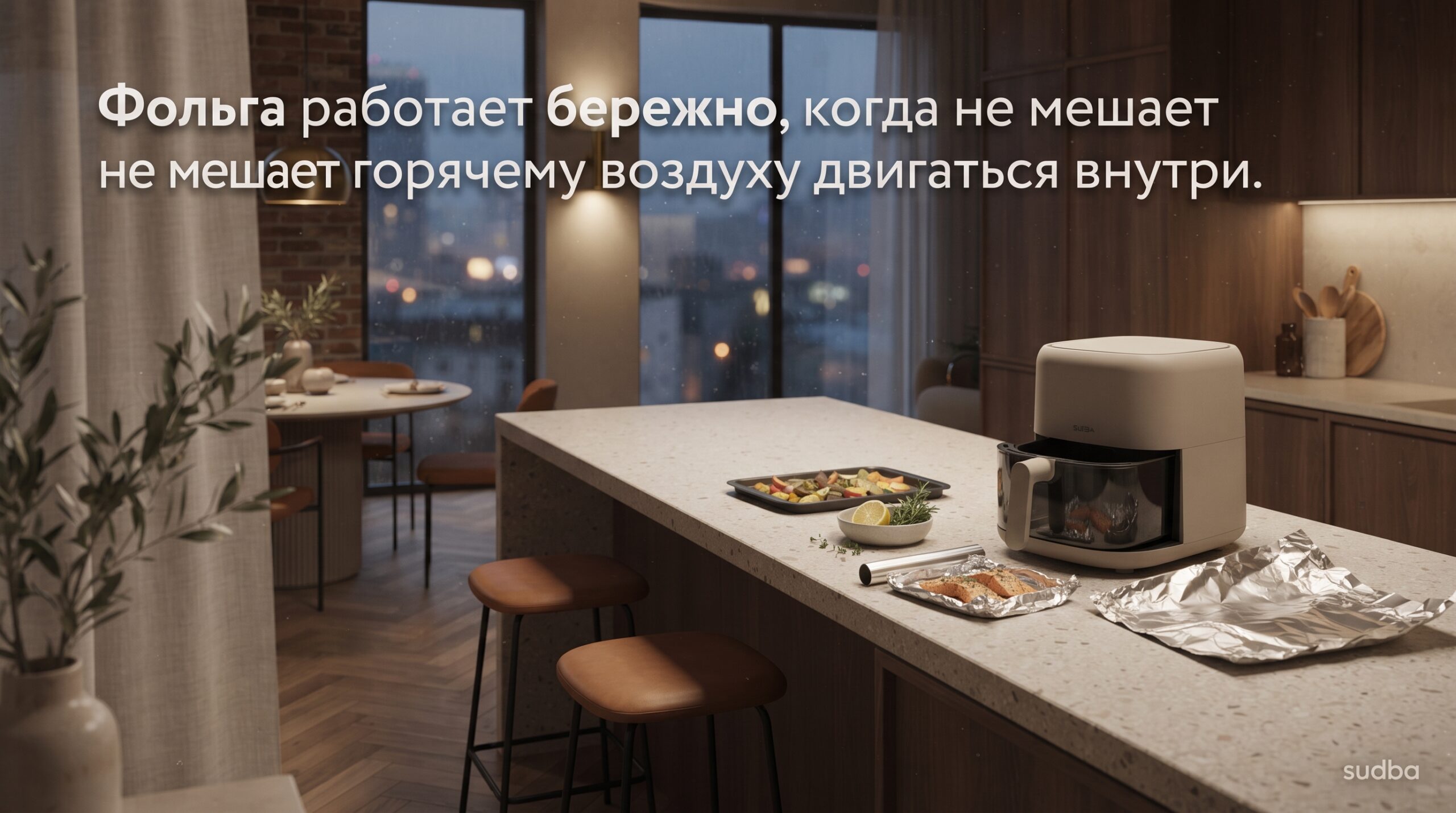 Фольга в аэрогриле: когда помогает, а когда портит всё блюдо
