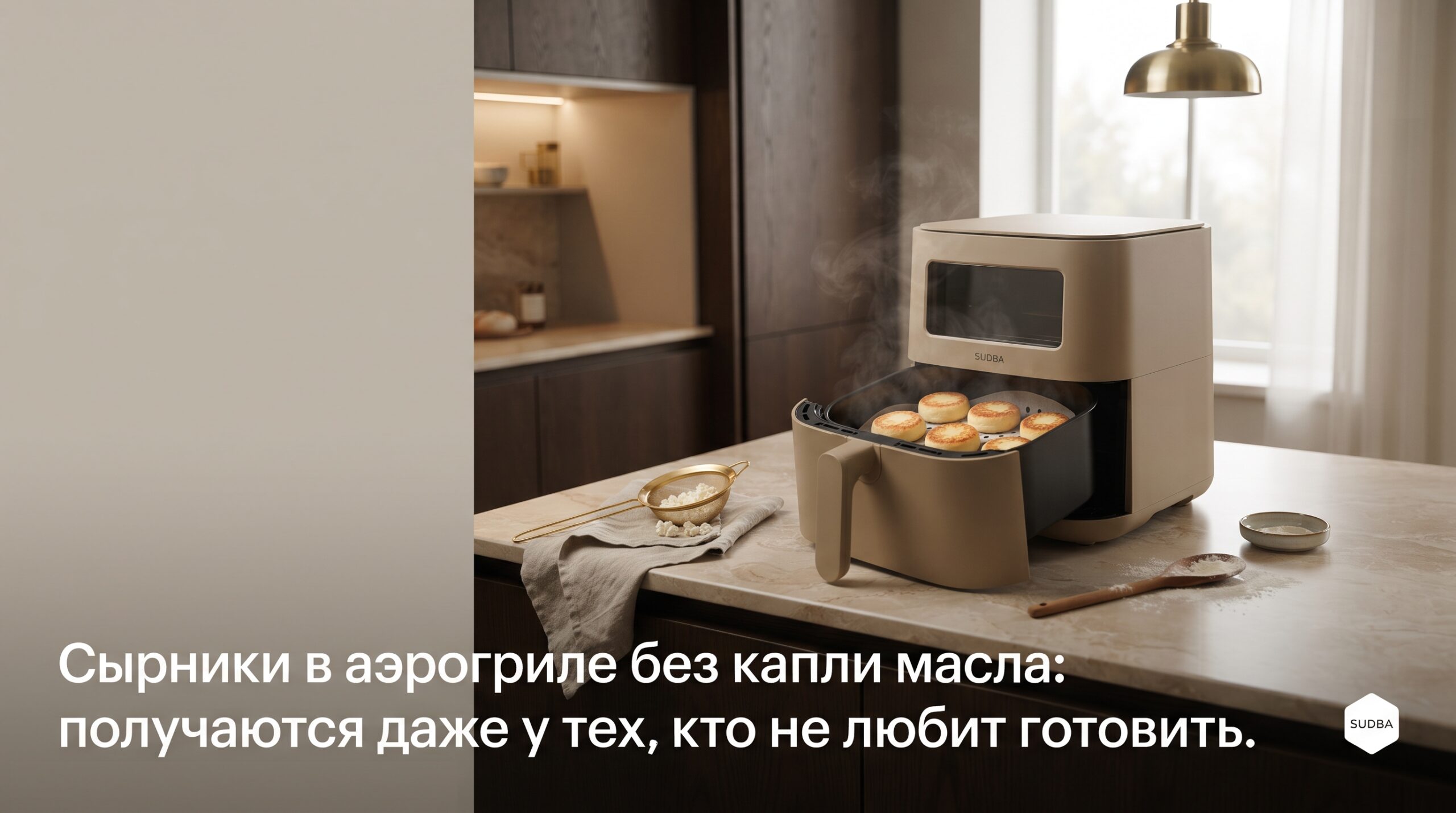 Сырники в аэрогриле без капли масла на тарелке